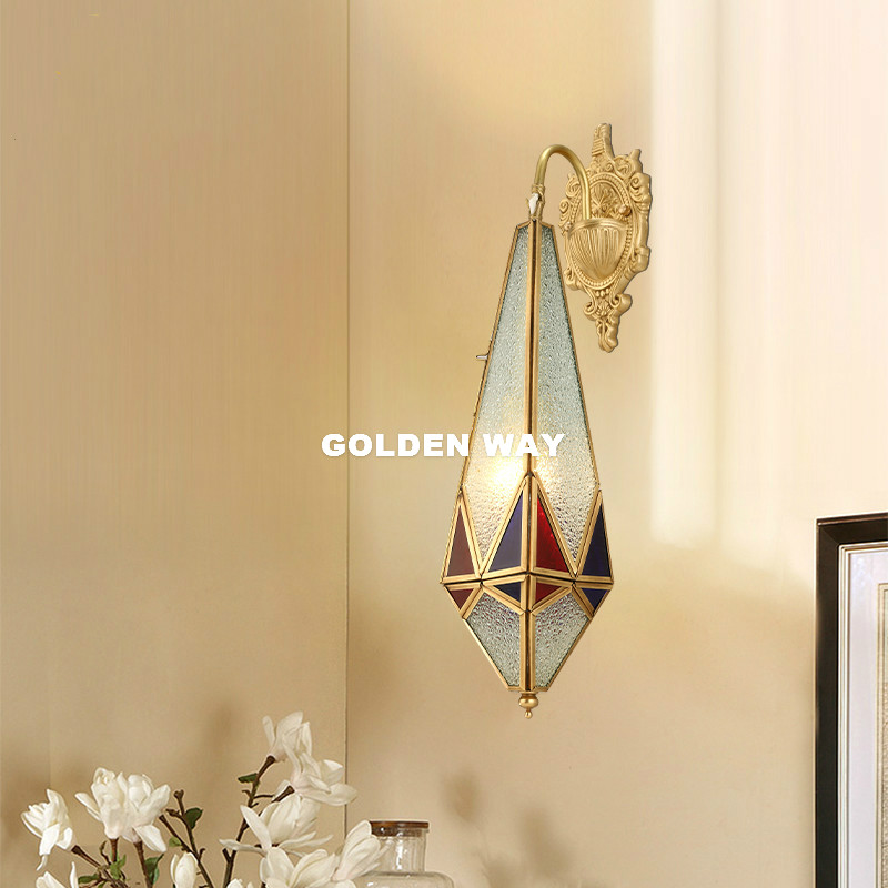 European Brass Wall Lamp Outdo - Outdoor Lighting Brass ulasan dan harga