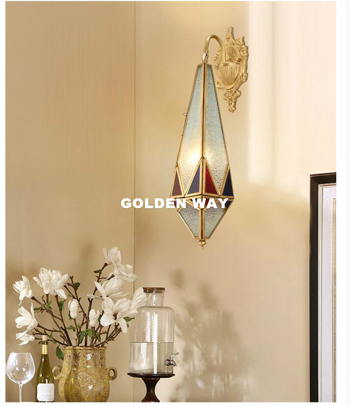 European Brass Wall Lamp Outdo - Outdoor Lighting Brass ulasan dan harga