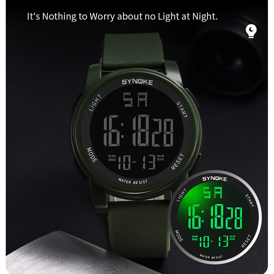 SYNOKE Men Outdoor Sports Mult - Outdoor Lighting Timer ulasan dan harga