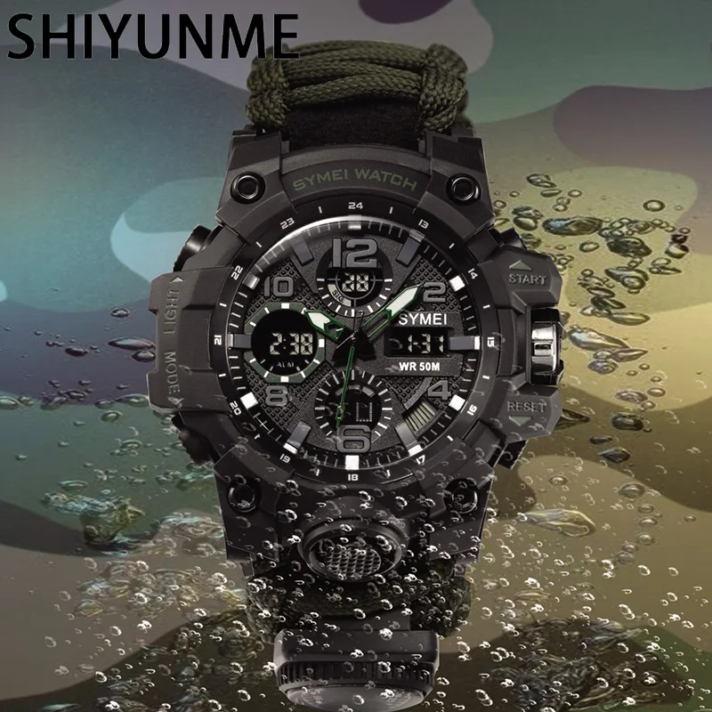 SHIYUNME Outdoor Survival Men  - Outdoor Lighting Timer ulasan dan harga