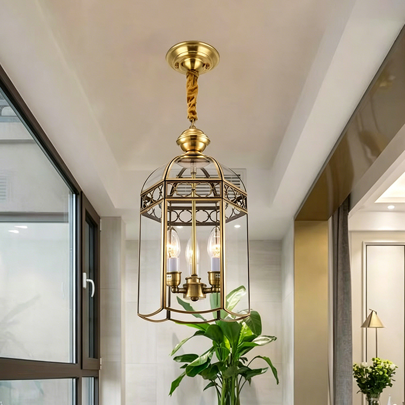 DUOMEIJU Brass Glass Outdoor P - Outdoor Lighting Brass ulasan dan harga