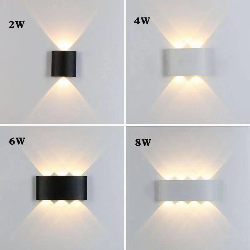 LED Wall Lamp Led Aluminum Out - Outdoor Lighting Sensor ulasan dan harga