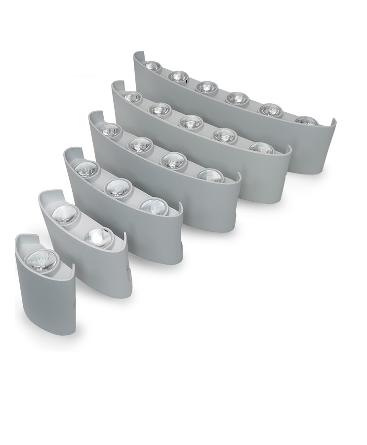 LED Wall Lamp Led Aluminum Out - Outdoor Lighting Sensor ulasan dan harga
