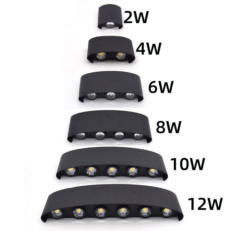 LED Wall Lamp Led Aluminum Out - Outdoor Lighting Sensor ulasan dan harga