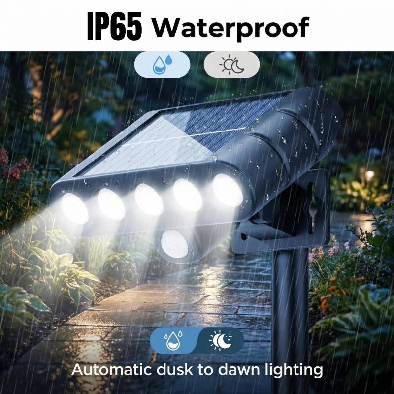 4PCS Solar Powered Outdoor Wal - Outdoor Lighting On Fence ulasan dan harga
