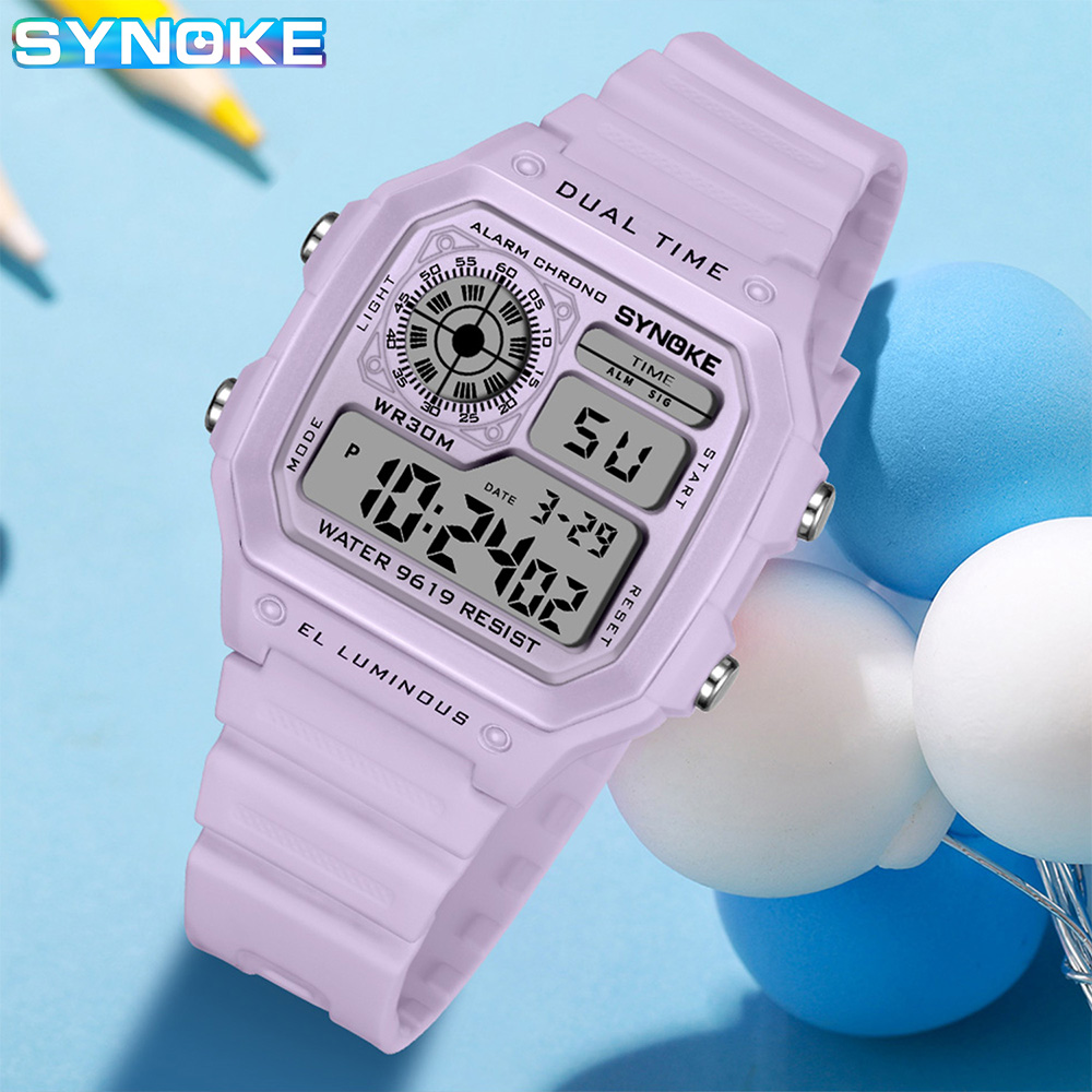SYNOKE Digital Watches Lady Sp - Outdoor Lighting Timer ulasan dan harga