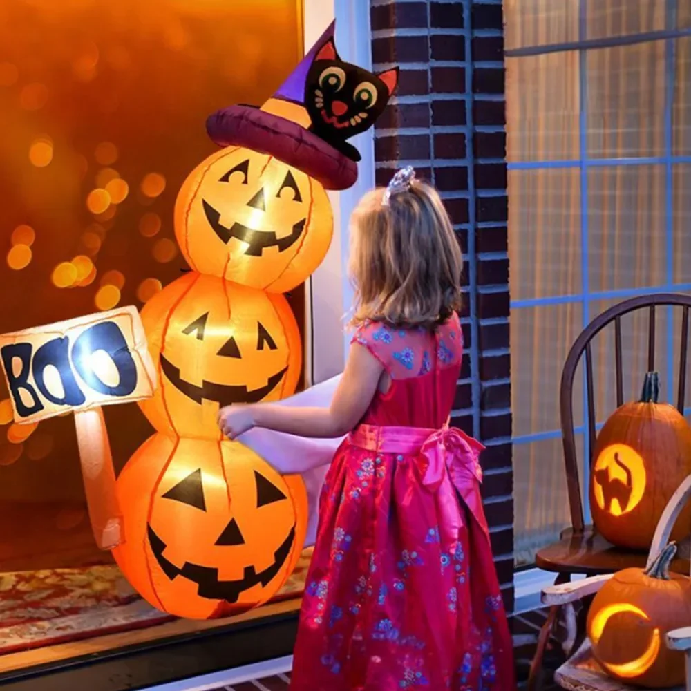 1.6M/5FT Halloween Inflatable  - Outdoor Lighting In Ground ulasan dan harga