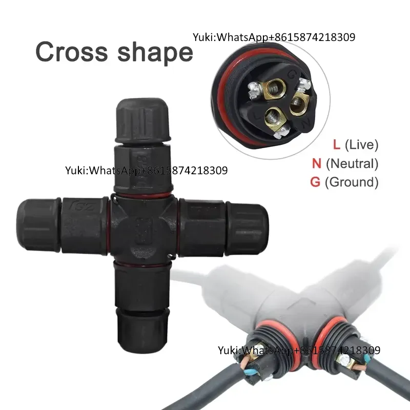 IP68 Waterproof Cable T Tap El - Outdoor Lighting Wire ulasan dan harga