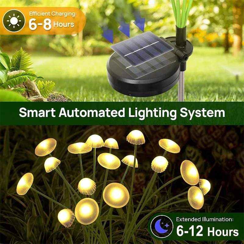 Solar Jellyfish Lights Outdoor - Outdoor Lighting Jellyfish ulasan dan harga