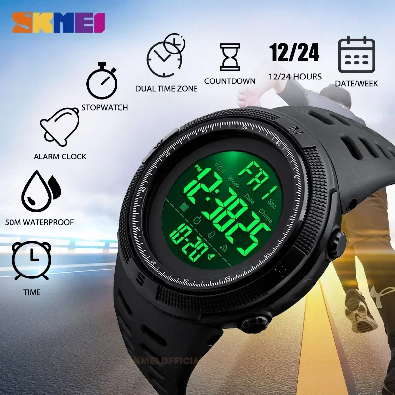 SKMEI 1251 5Bar Waterproof Dig - Outdoor Lighting Timer ulasan dan harga