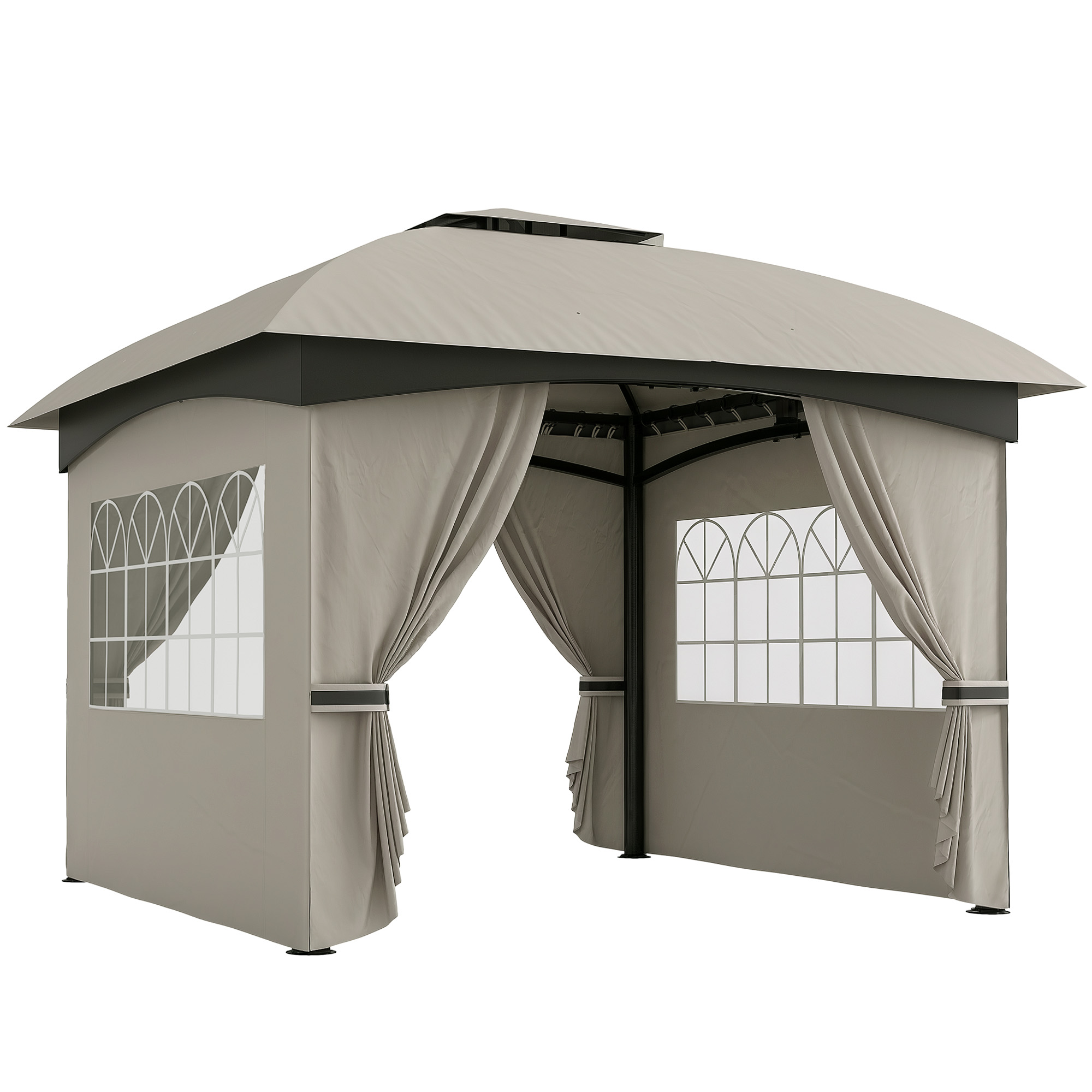 11' X 11' Outdoor Gazebo with  - Outdoor Lighting For Gazebo ulasan dan harga