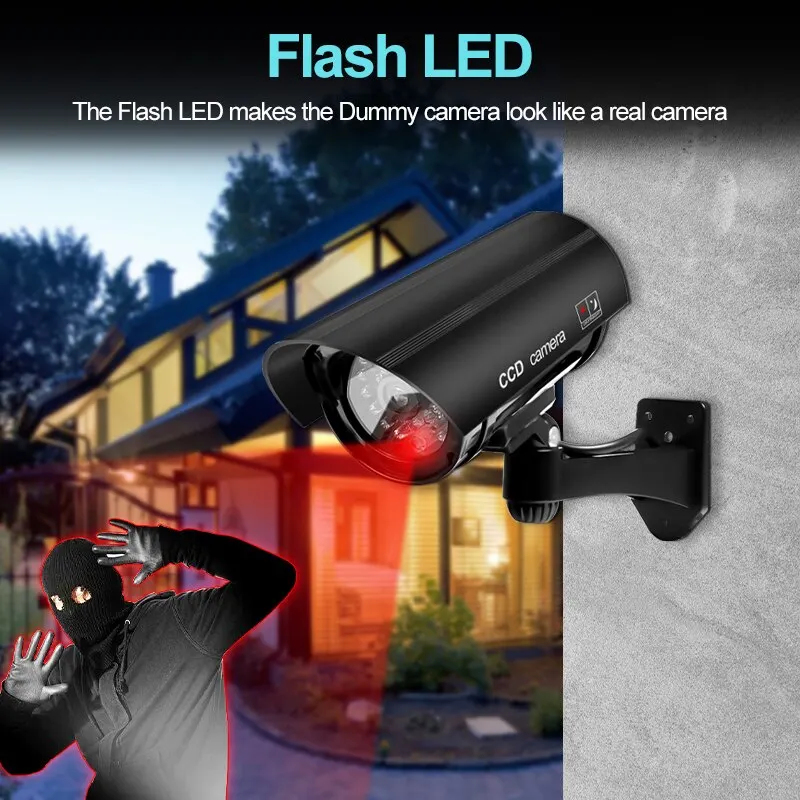 1PC Dummy Security Camera Watr - Outdoor Lighting And Camera ulasan dan harga