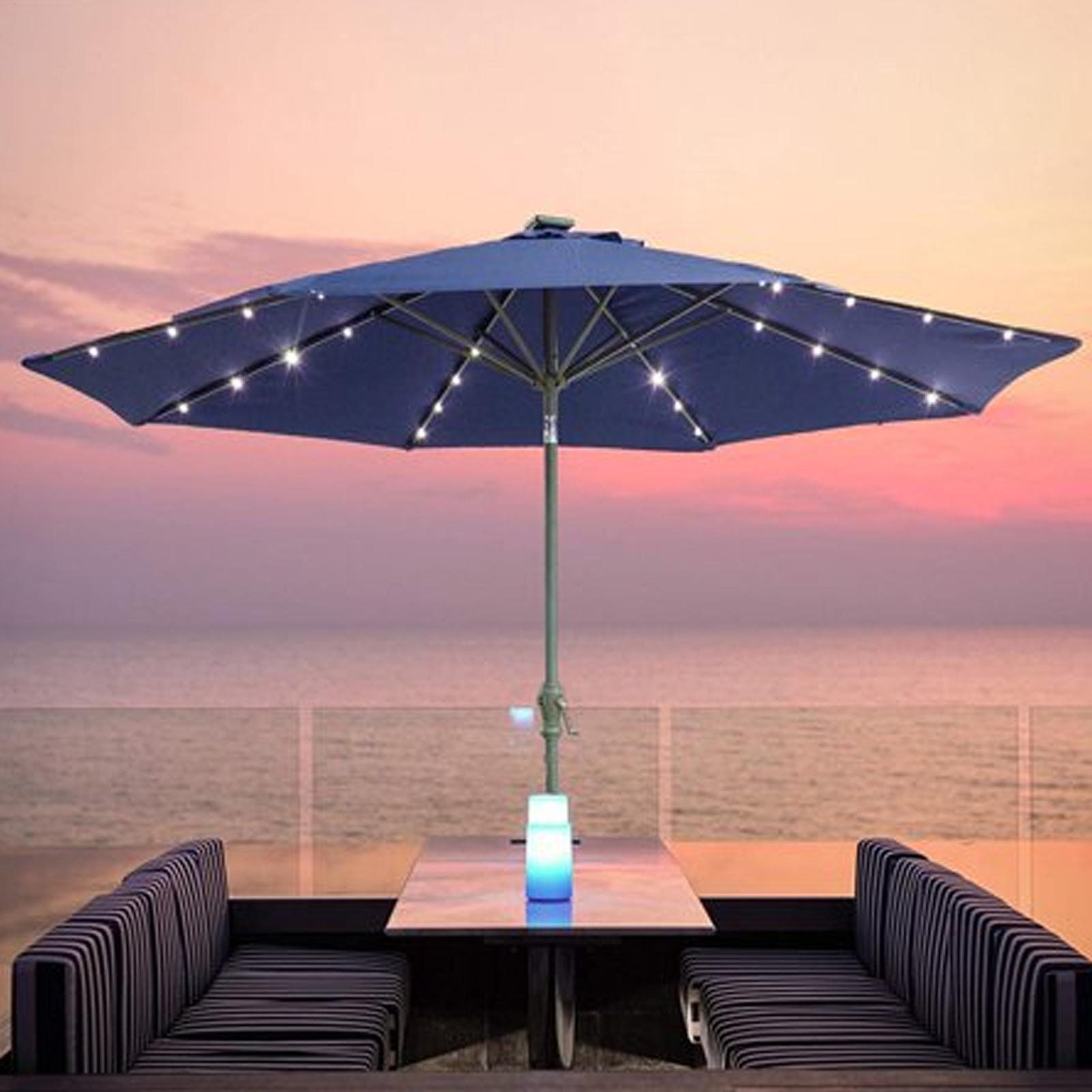 Solar Umbrella String Light 10 - Outdoor Lighting For Gazebo ulasan dan harga