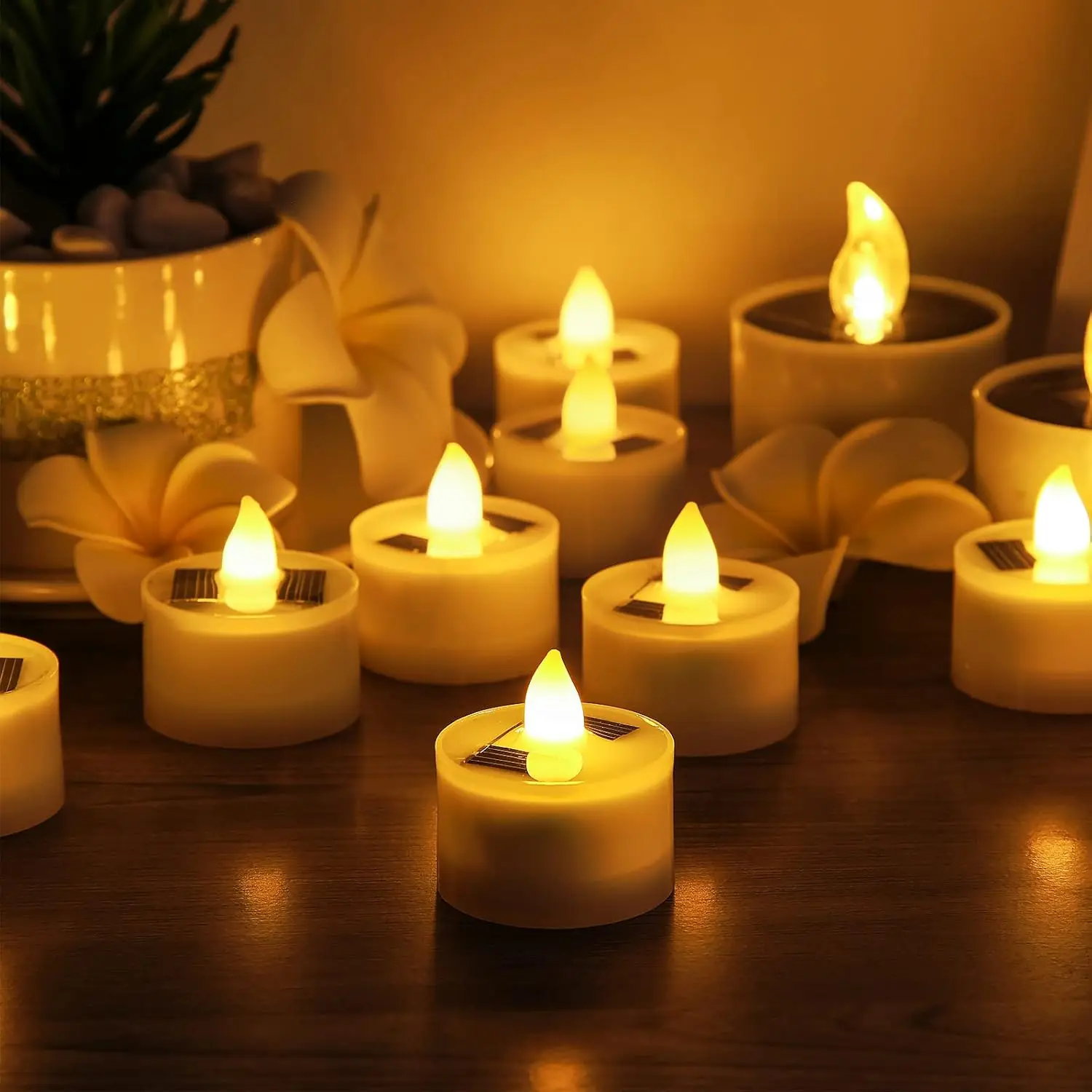 1-10PCS Outdoor Solar Tea Ligh - Outdoor Lighting For Gazebo ulasan dan harga