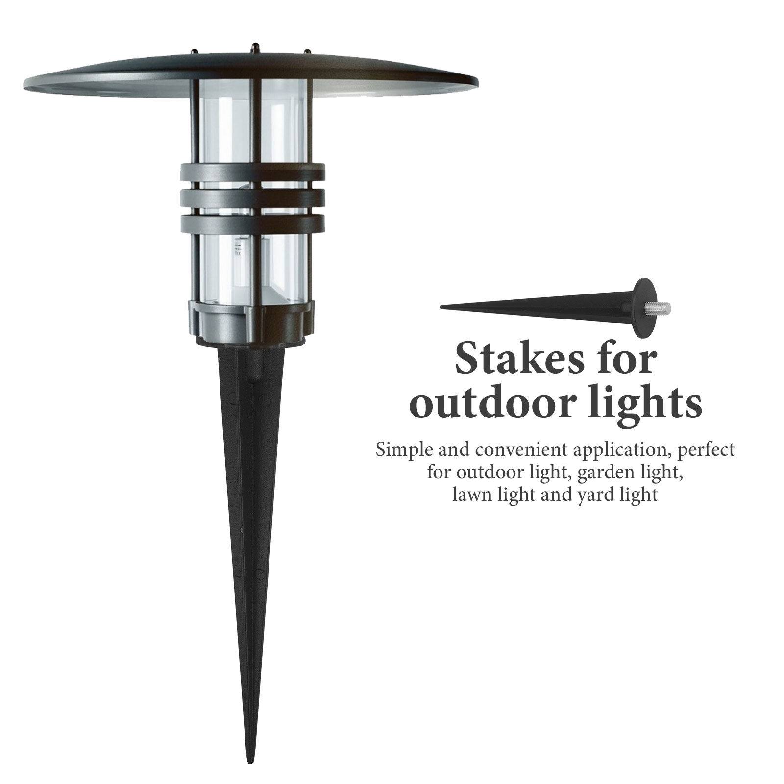 6pcs Ground Stakes Aluminum Al - Outdoor Lighting In Ground ulasan dan harga