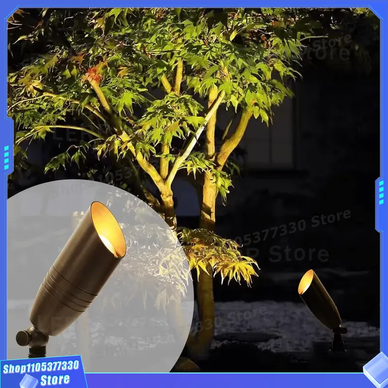 Low Voltage MR16 LED Spotlight - Outdoor Lighting Brass ulasan dan harga