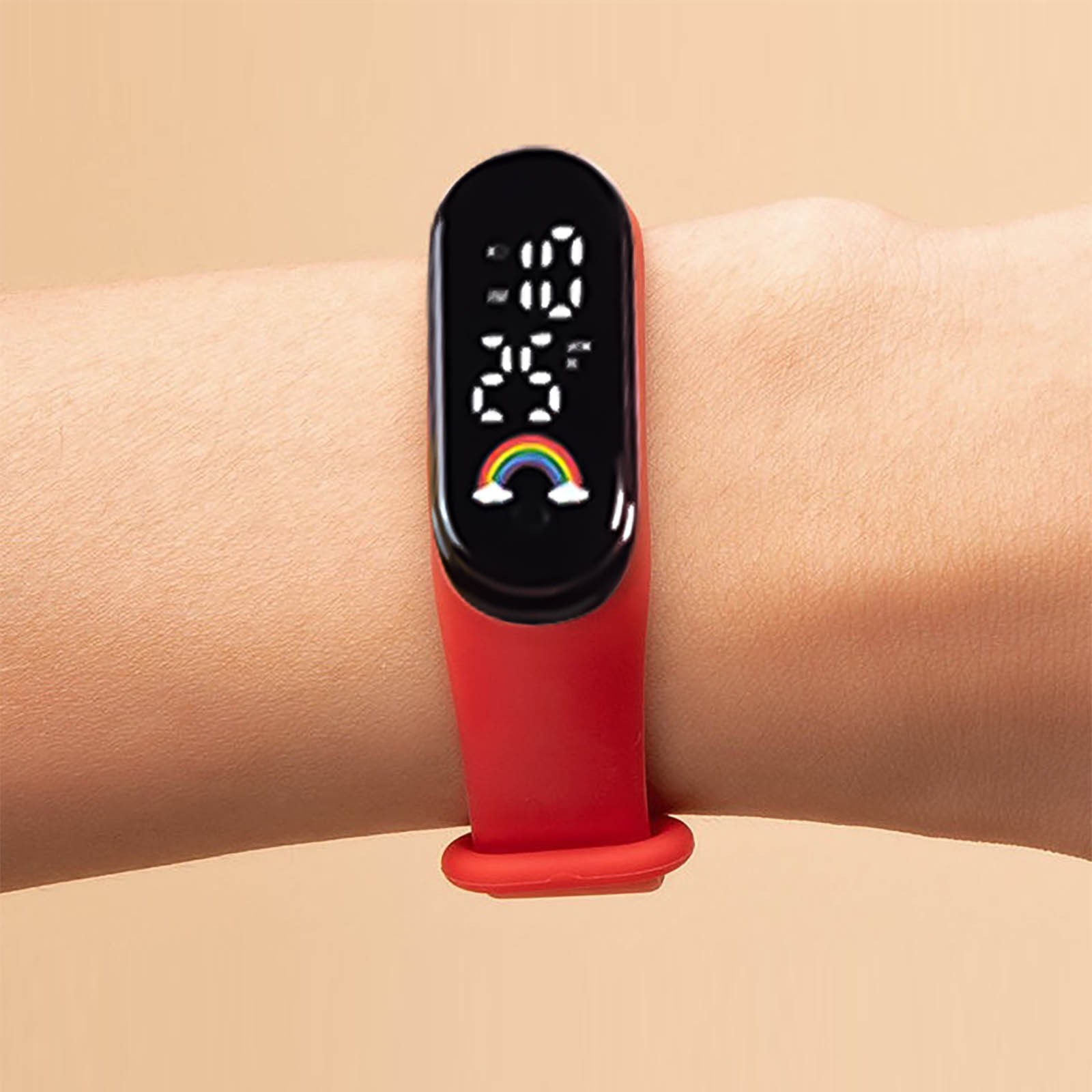 Children Multicolor Watch Led  - Outdoor Lighting Timer ulasan dan harga