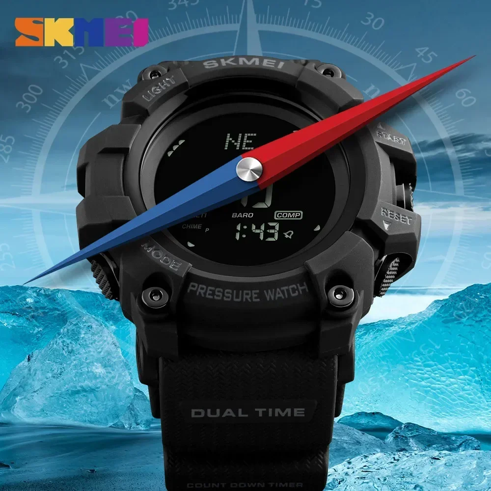 SKMEI 1358 Altimeter Weather T - Outdoor Lighting Timer ulasan dan harga