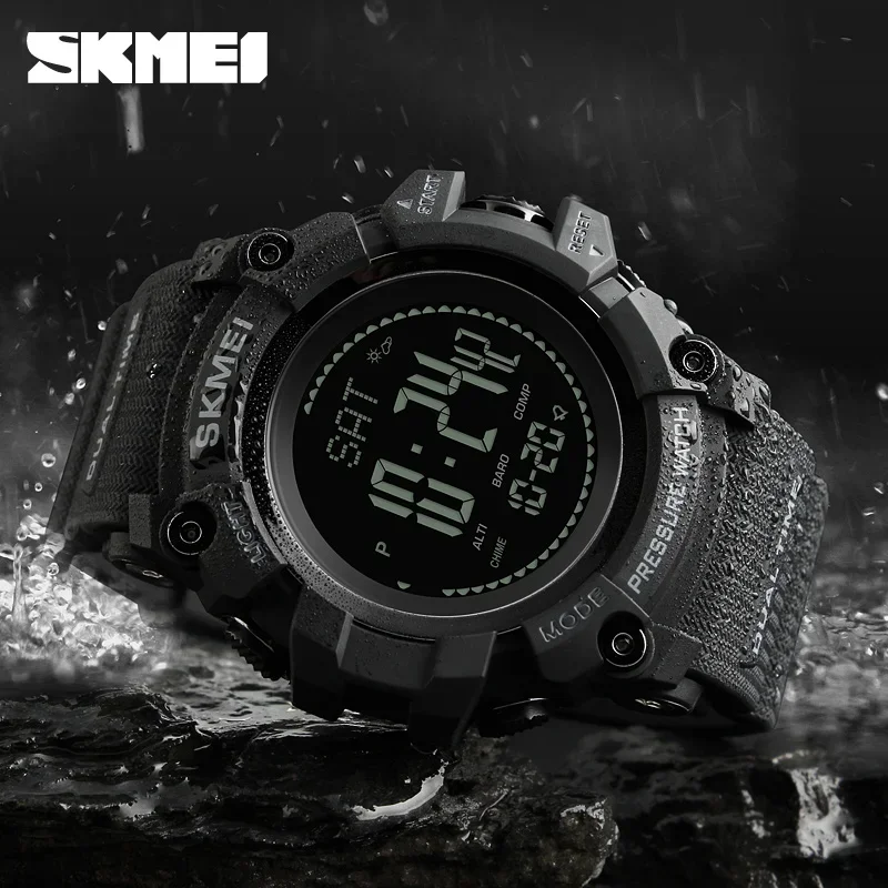 SKMEI 1358 Altimeter Weather T - Outdoor Lighting Timer ulasan dan harga