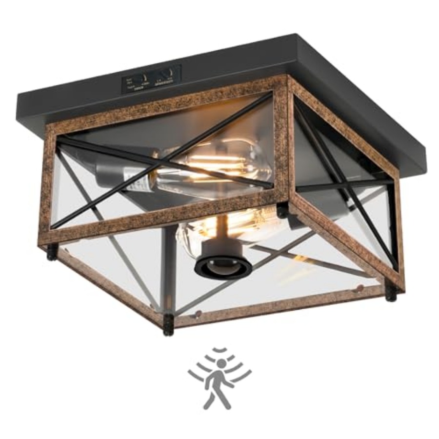 Outdoor Ceiling Light with Mot - Outdoor Lighting Sensor ulasan dan harga