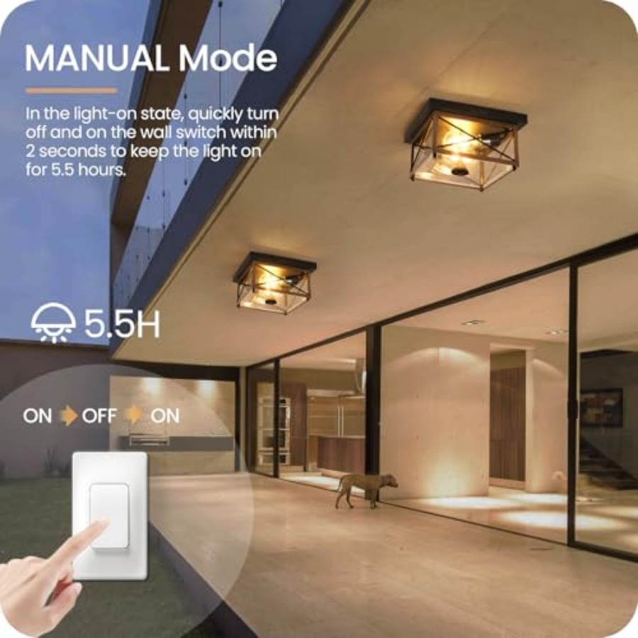 Outdoor Ceiling Light with Mot - Outdoor Lighting Sensor ulasan dan harga