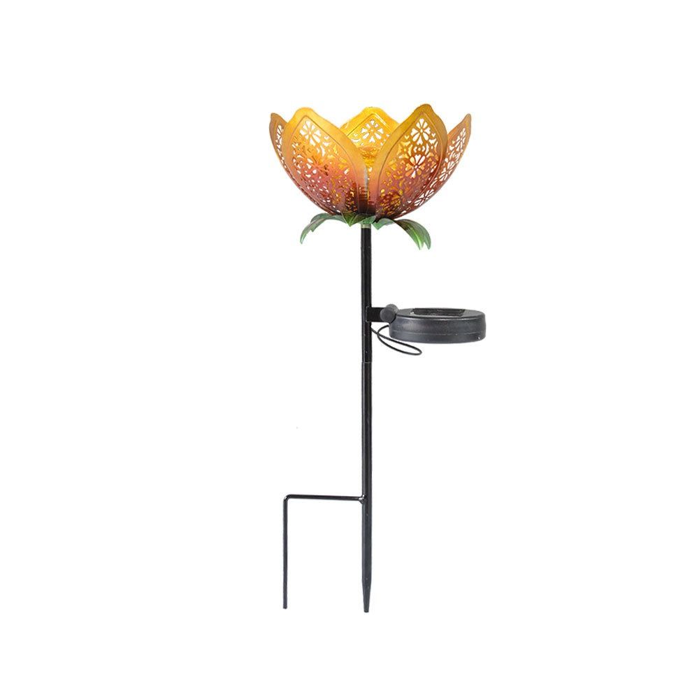 Lotus Shaped Solar Powered Lam - Outdoor Lighting Ground Fixtures ulasan dan harga