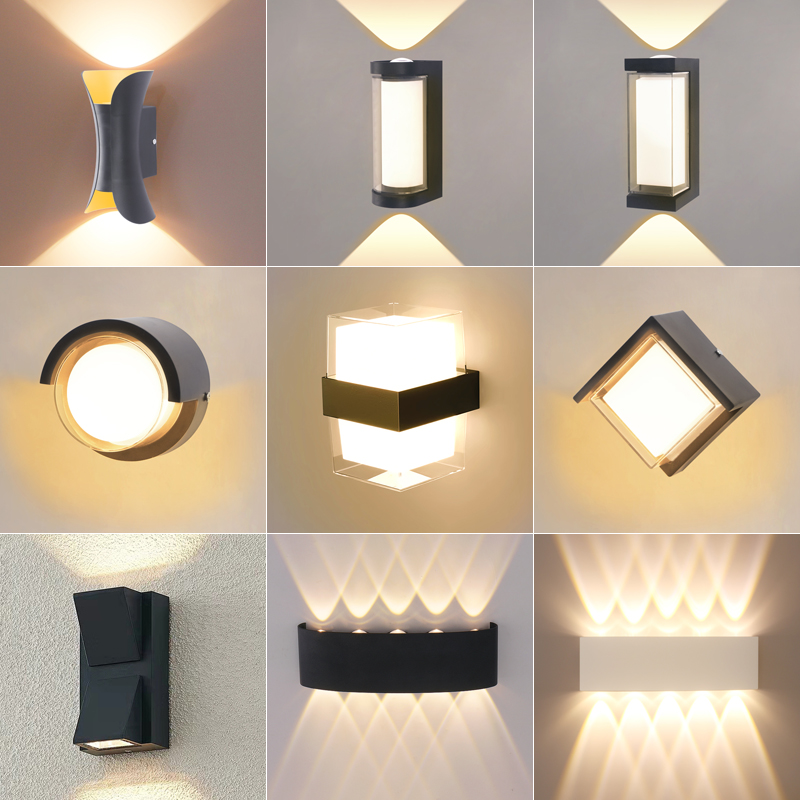 LED Wall Light Outdoor Waterpr - Outdoor Lighting Sensor ulasan dan harga