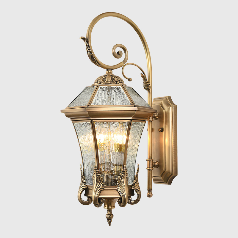 Modern Brass Rural Wall Light  - Outdoor Lighting Brass ulasan dan harga