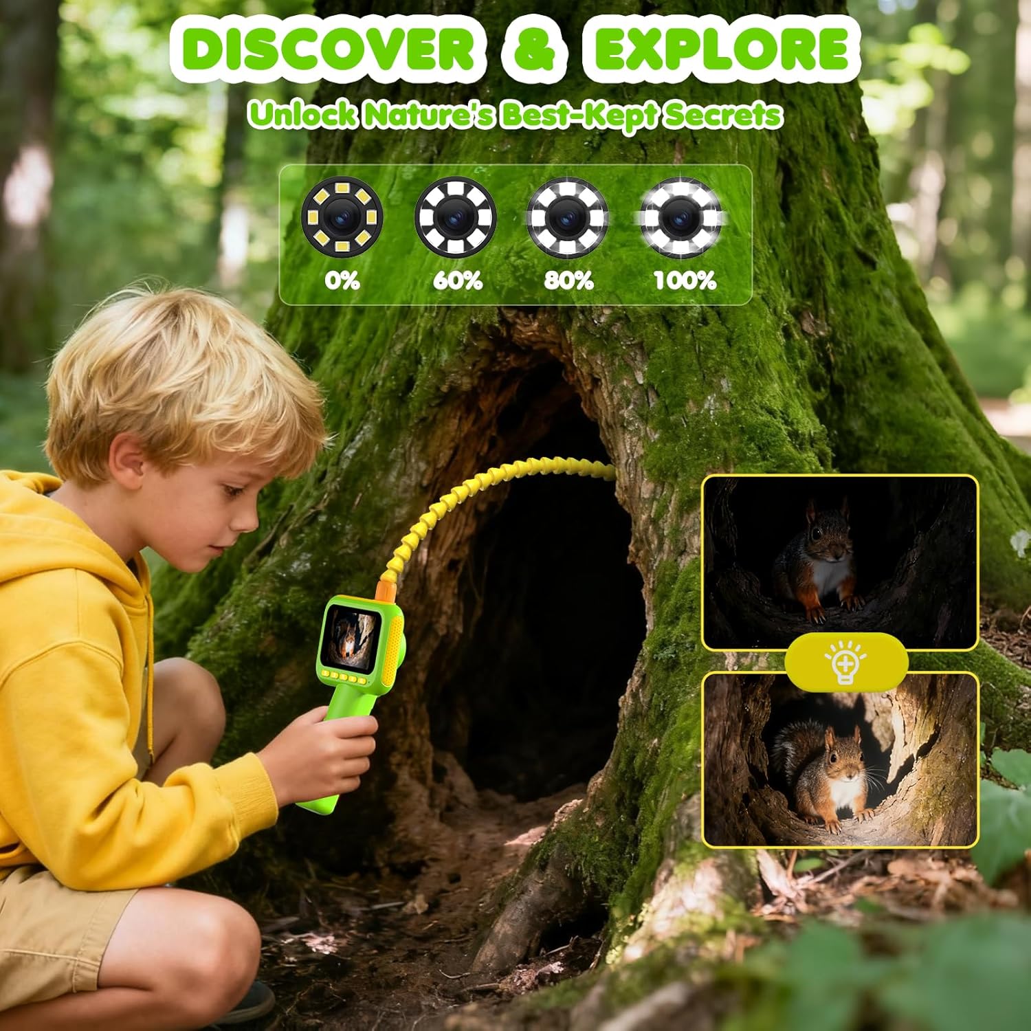 Endoscope for Kids, Borescope  - Outdoor Lighting And Camera ulasan dan harga
