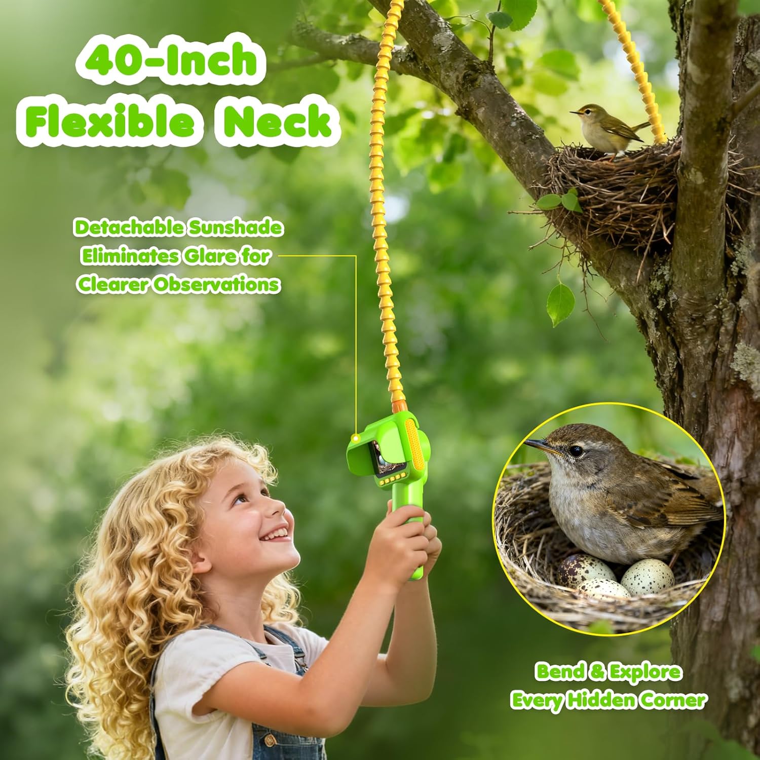 Endoscope for Kids, Borescope  - Outdoor Lighting And Camera ulasan dan harga