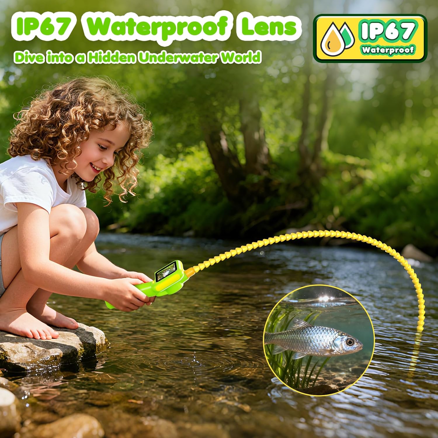 Endoscope for Kids, Borescope  - Outdoor Lighting And Camera ulasan dan harga
