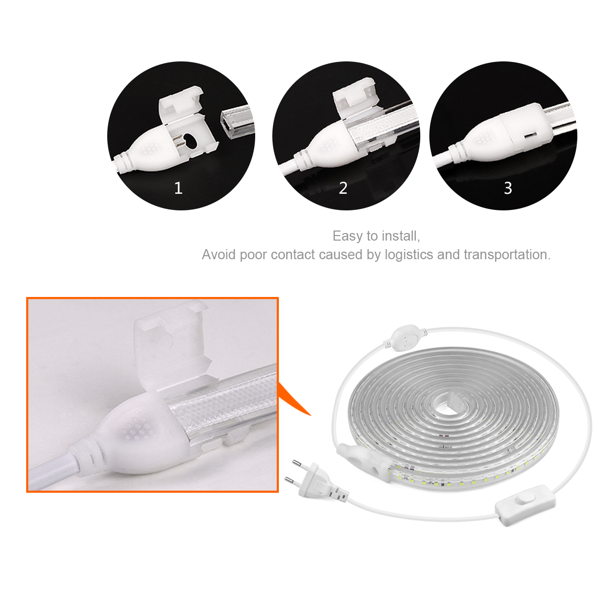 High Bright LED Strip Light 28 - Outdoor Lighting Switch ulasan dan harga