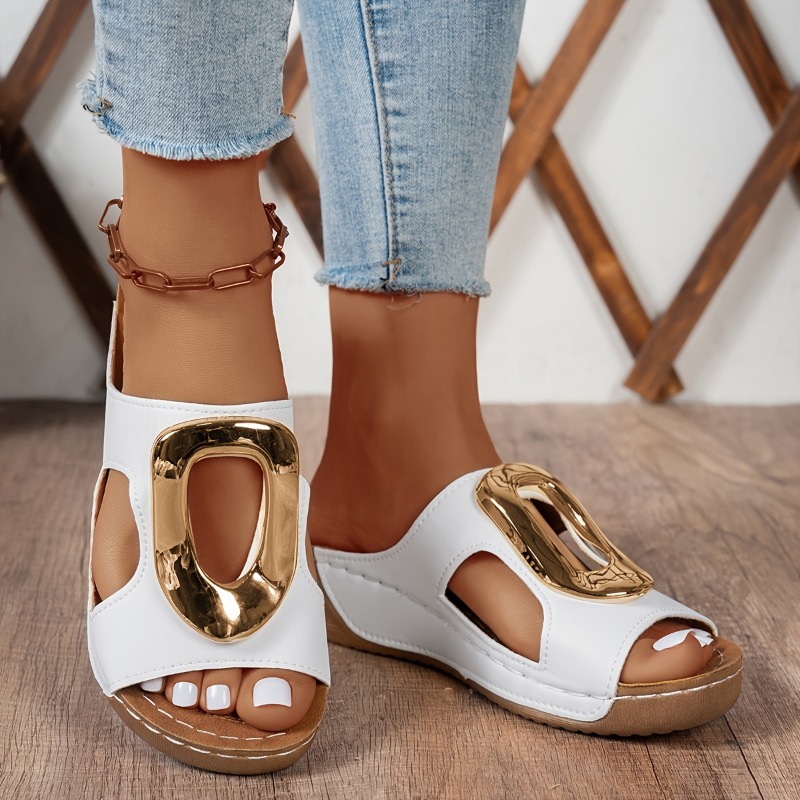 Women's Fashion Slip-On Sandal - Outdoor Lighting Switch ulasan dan harga