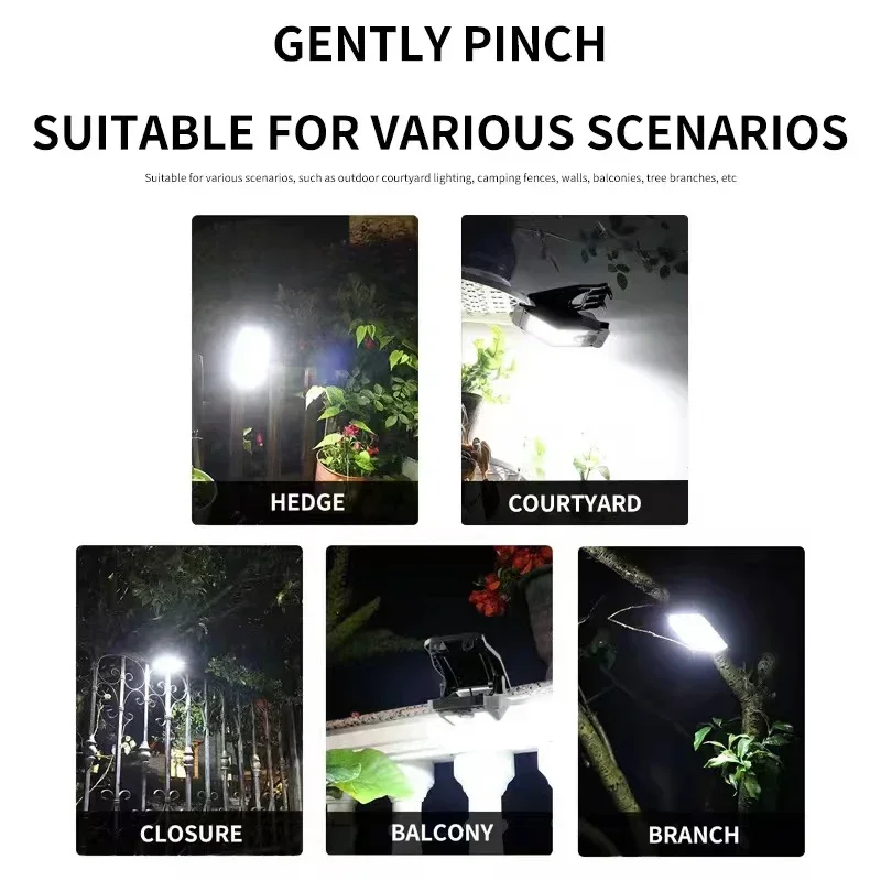 NEW 2/1Pcs Clip On Solar Light - Outdoor Lighting On Fence ulasan dan harga