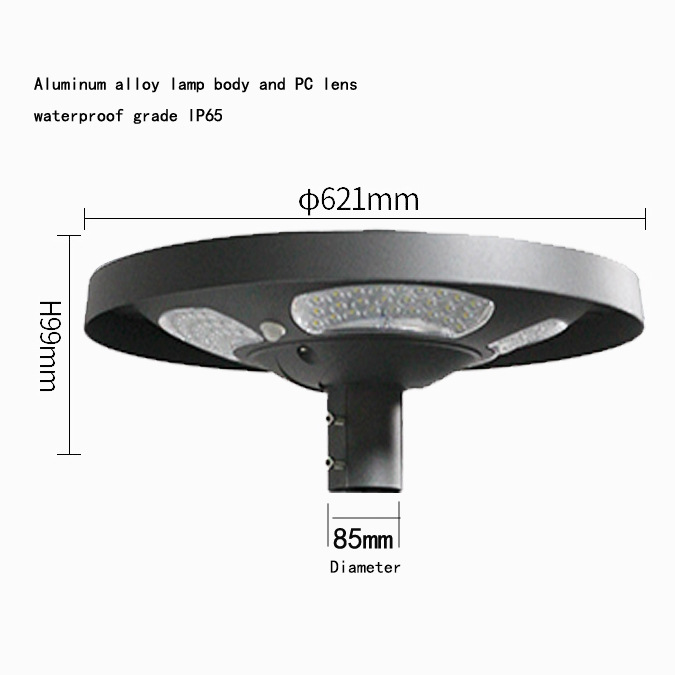 Waterproof IP65 UFO Solar LED  - Outdoor Lighting Sensor ulasan dan harga