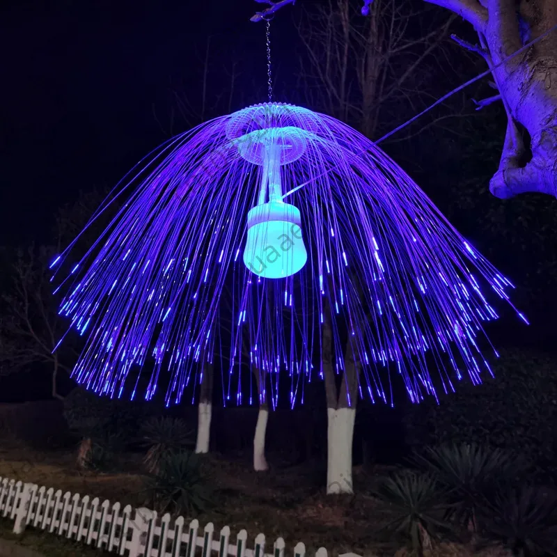 Double-layer Fiber Optic Jelly - Outdoor Lighting Jellyfish ulasan dan harga