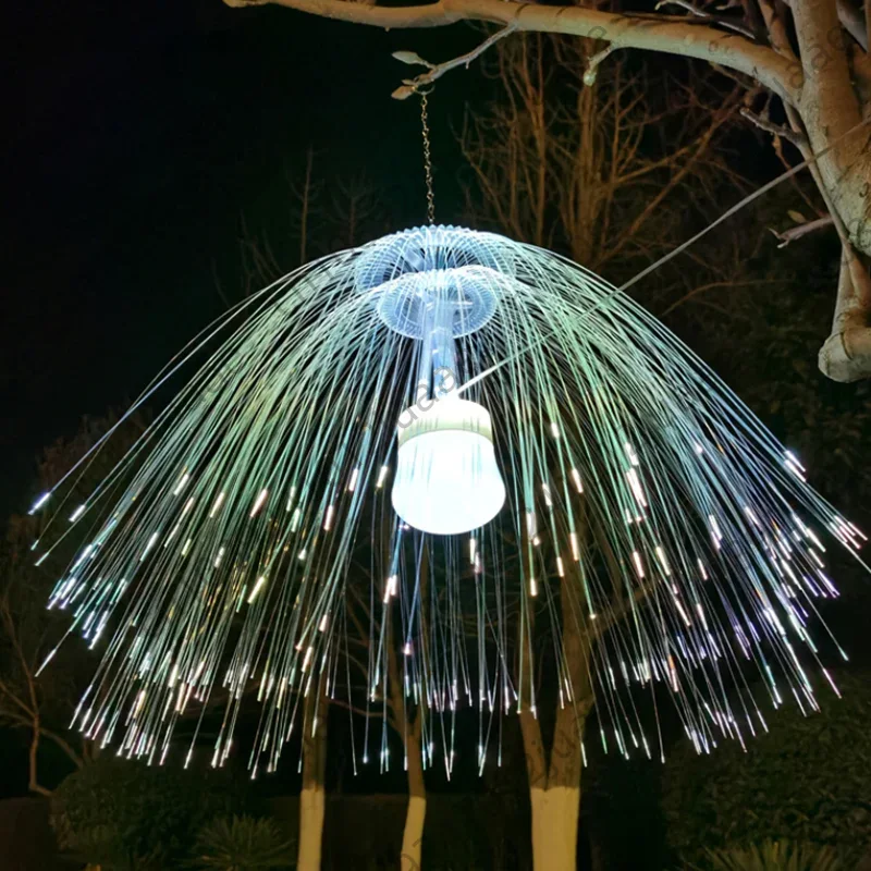 Double-layer Fiber Optic Jelly - Outdoor Lighting Jellyfish ulasan dan harga