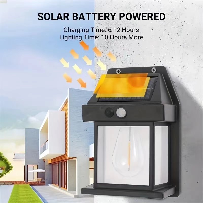Powerful Solar Wall Light Outd - Outdoor Lighting On Fence ulasan dan harga