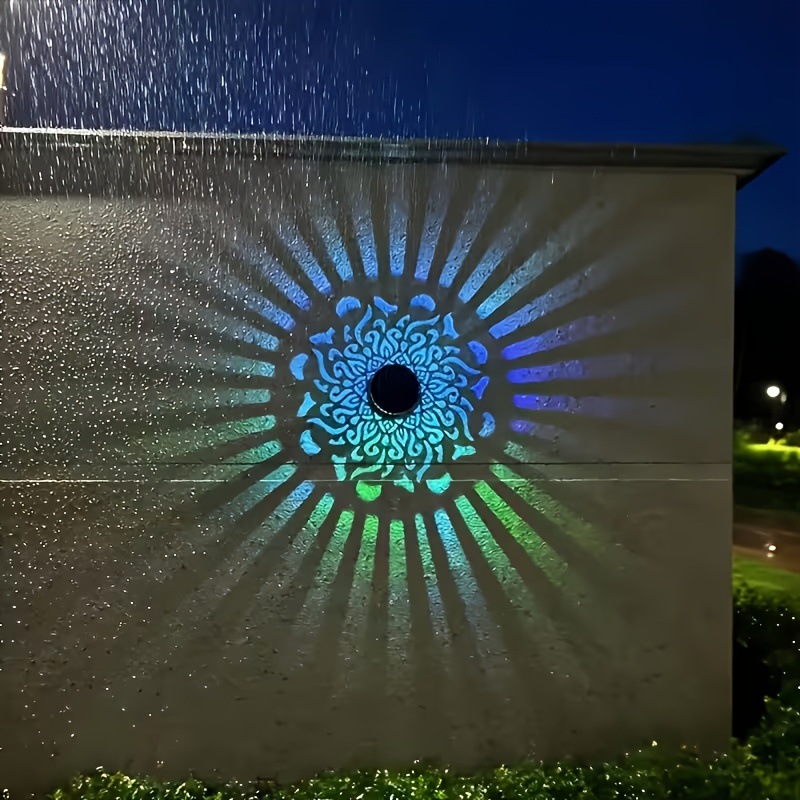 Solar LED Wall Light Mandala P - Outdoor Lighting For Gazebo ulasan dan harga