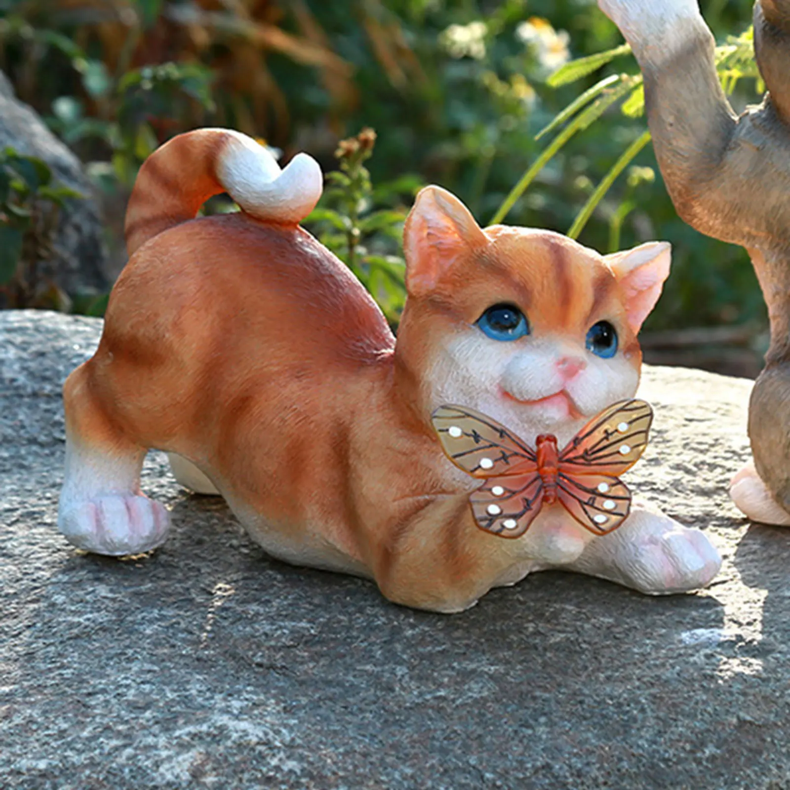 Outdoor Cat Sculpture Figurine - Outdoor Lighting For Gazebo ulasan dan harga
