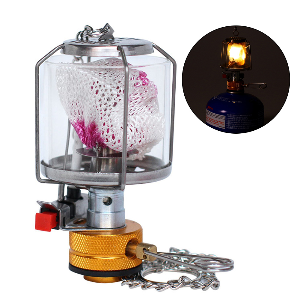 1 Set Gas Lamp Outdoor Camping - Outdoor Lighting Brass ulasan dan harga