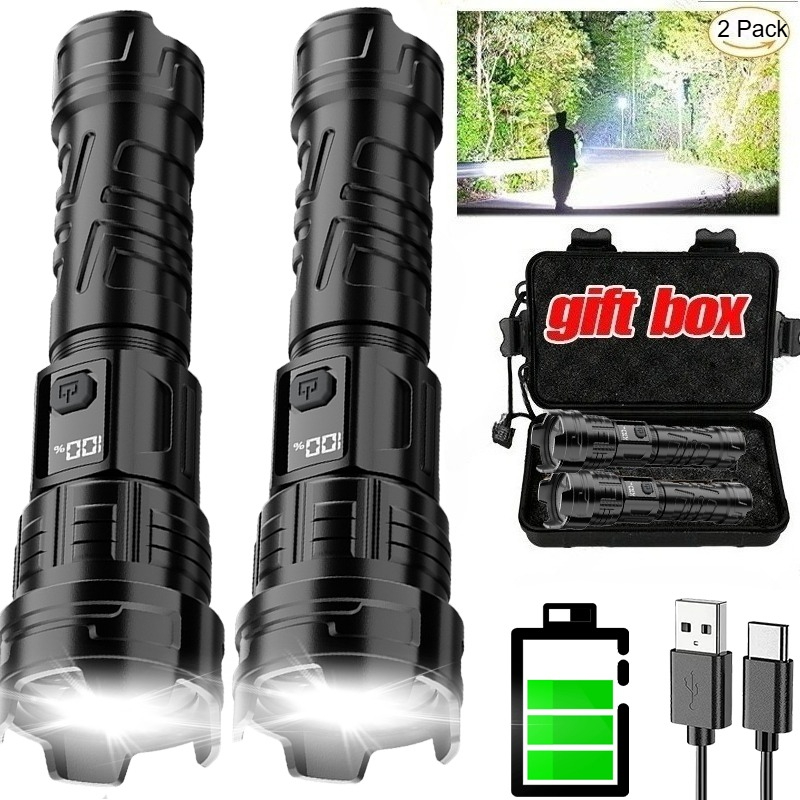 Super Bright LED Flashlight US - Outdoor Lighting Spotlight ulasan dan harga