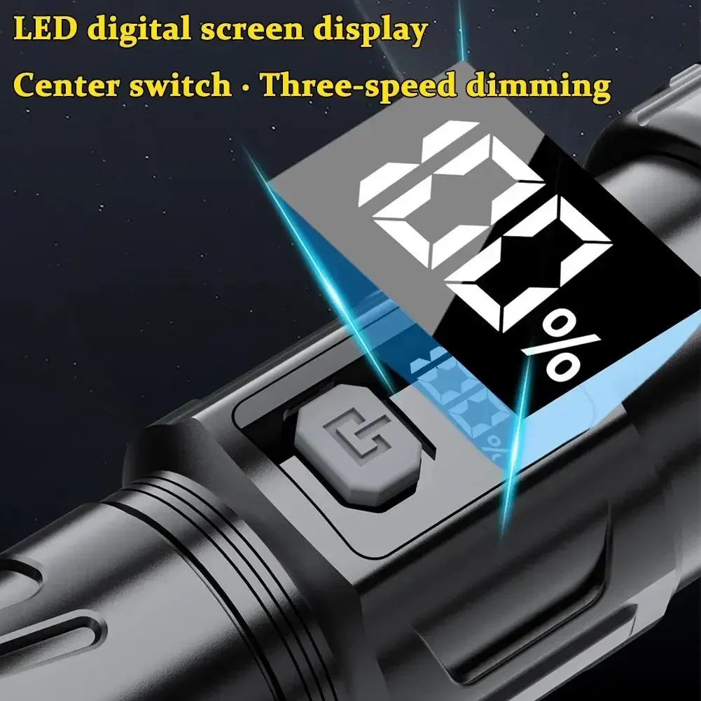 Super Bright LED Flashlight US - Outdoor Lighting Spotlight ulasan dan harga