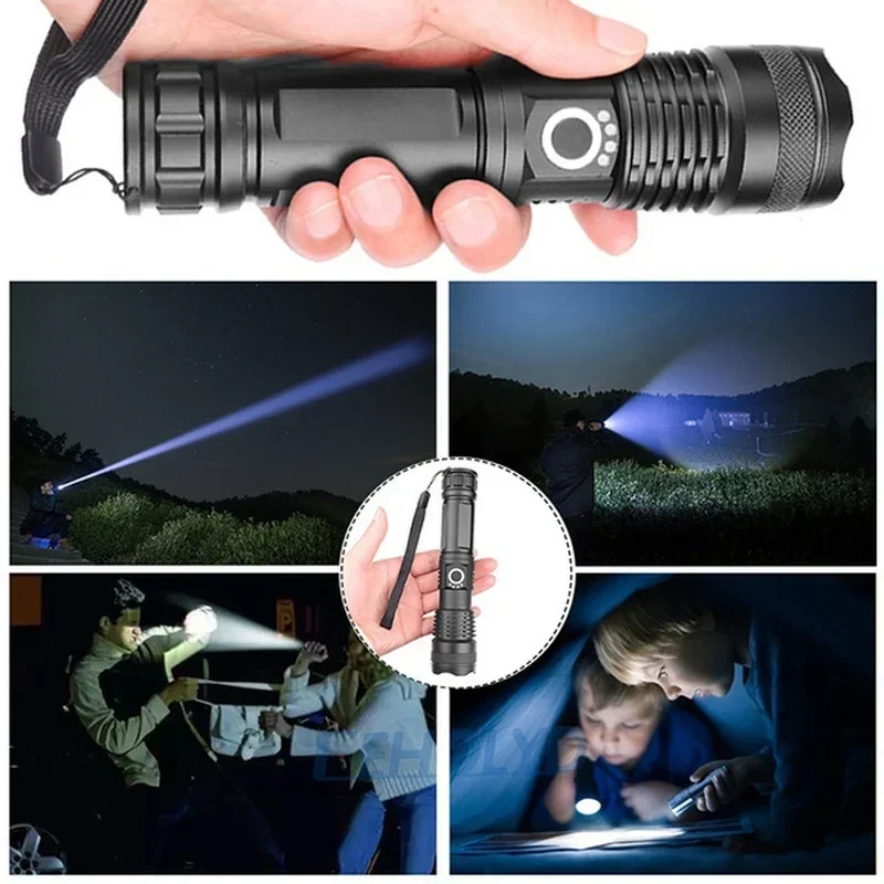 High Power XHP70 Led Flashligh - Outdoor Lighting Usa ulasan dan harga
