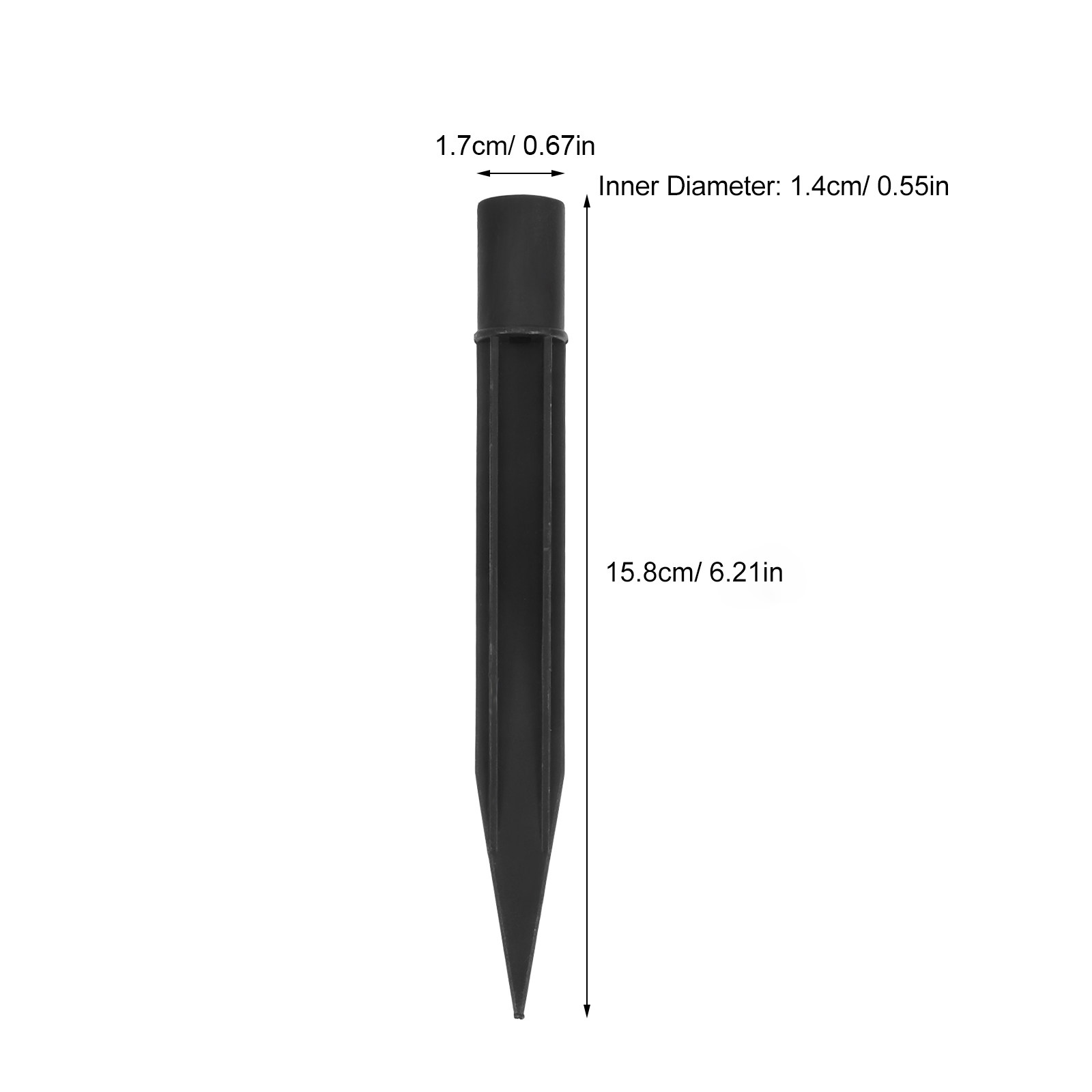 8Pcs Plastic Ground Stakes for - Outdoor Lighting In Ground ulasan dan harga