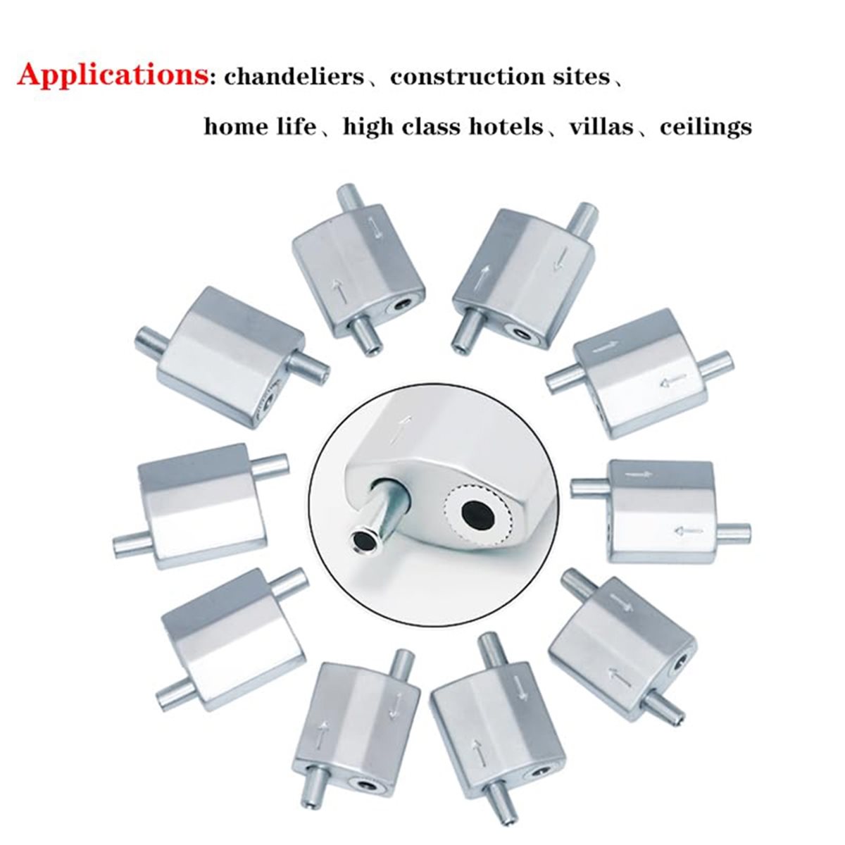 618 Mega Sale 10Pcs Stainless  - Outdoor Lighting Wire ulasan dan harga